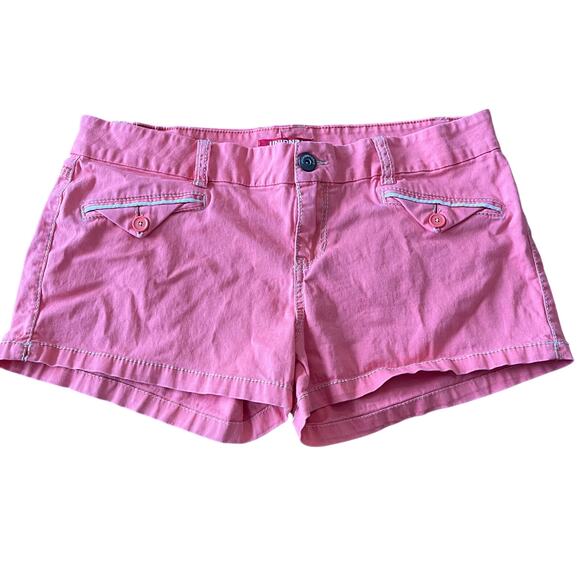 Unionbay  Women's Y2K  Stretchy Jean Shorts  Size 17 Peach - Picture 8 of 9